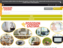 Tablet Screenshot of poseidon-laziska.pl